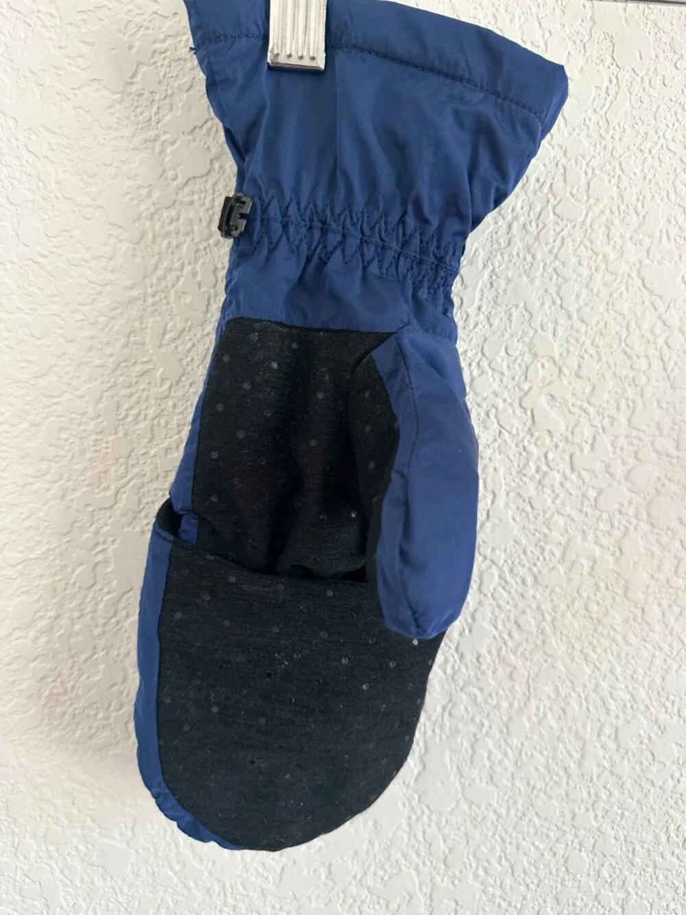 Spyder Solitude Convertible Mitten / Ski Glove, Blue/Black, Medium